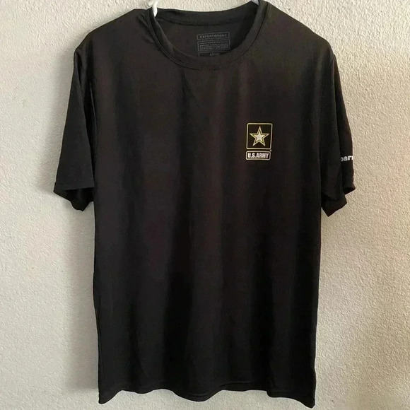 💥Army Micro Fiber Black Tee L - Picture 1 of 7